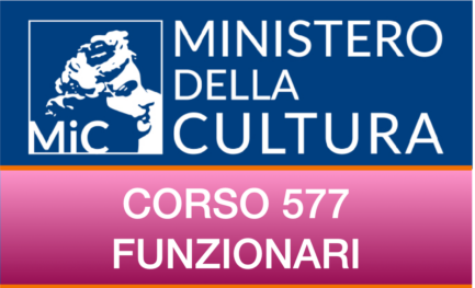 CORSO 577 FUNZIONARI CULTURA