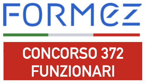 concorso 372 funzionari formez