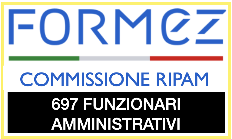 697 funzionari ripam formez