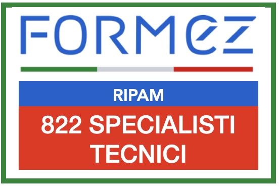 Concorso 882 Specialisti tecnici Ripam