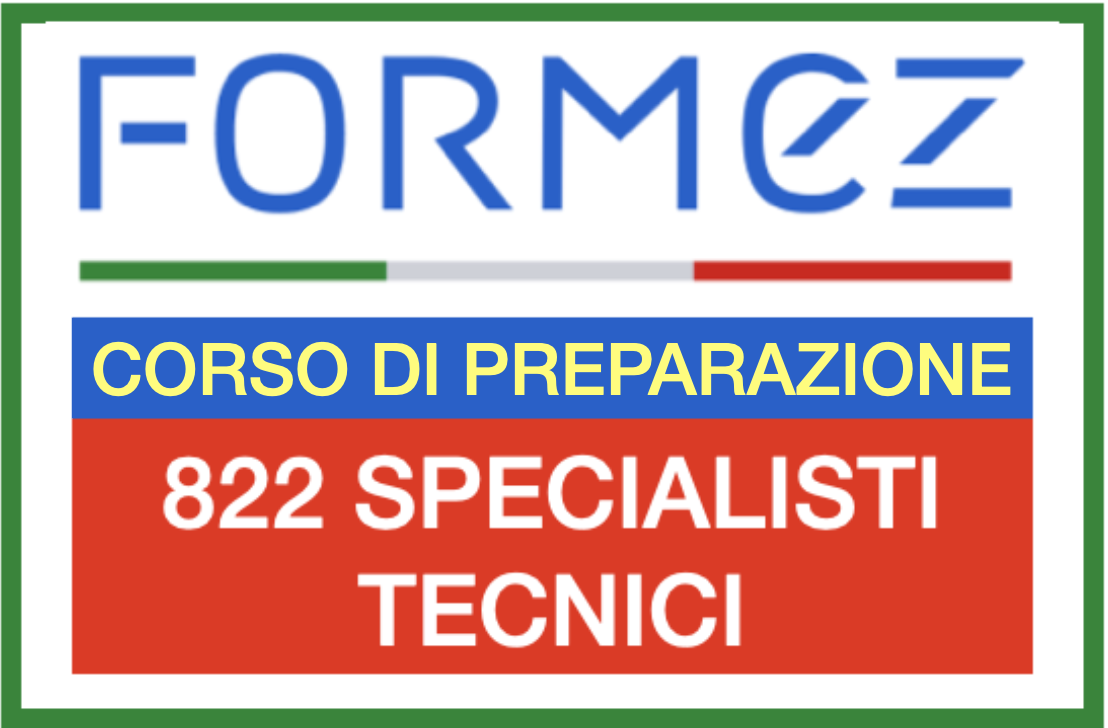 preparazione concorso 822 specialisti ripam coesione