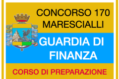 Corso 170 Marescialli Guardia di Finanza