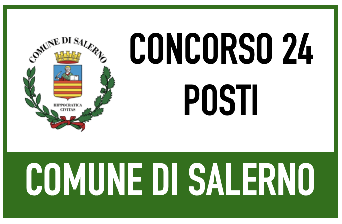 concorso 24 posti salerno